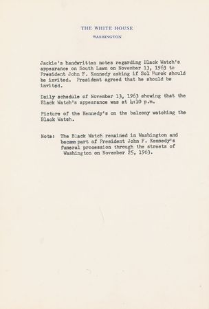 Lot #8009 Jacqueline Kennedy Handwritten Notes to JFK - Image 4