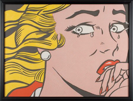 Lot #8107 Roy Lichtenstein ‘Crying Girl’ Lithograph - Image 1