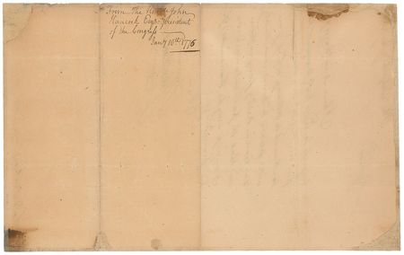 Lot #8015 John Hancock Autograph Letter Signed - Image 3