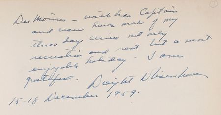 Lot #79 Dwight D. Eisenhower - Image 1