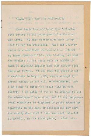 Lot #8042 Harry S. Truman Typed Speech With Autograph Note Signed - Image 2