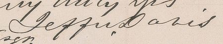 Lot #8029 Jefferson Davis Autograph Letter Signed - Image 2