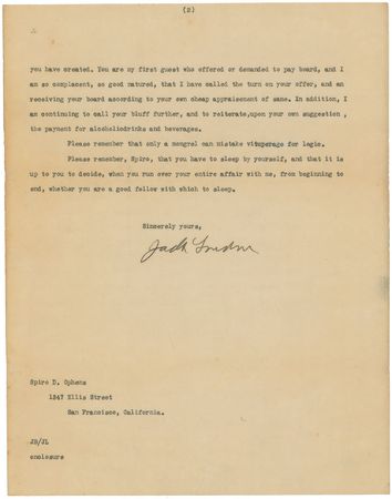 Lot #8080 Jack London Correspondence Archive - Image 16