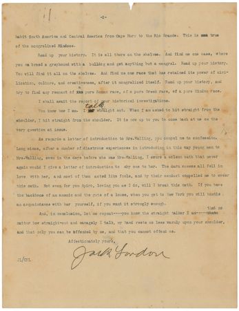 Lot #8080 Jack London Correspondence Archive - Image 8