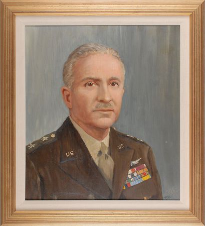 Lot #8046 Dwight D. Eisenhower Painting of General Wilton Persons - Image 1