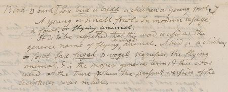 Lot #8075 Noah Webster Handwritten Manuscript - Image 3