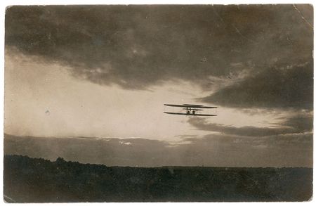 Lot #8053 Wilbur Wright Autograph Note Signed on Postcard - Image 2