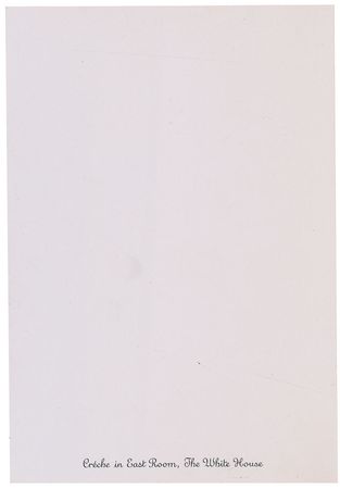 Lot #8010 John and Jacqueline Kennedy Signed Holiday Card - Image 3