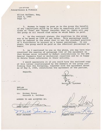 Lot #806 Modern Jazz Quartet - Image 2