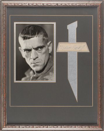 Lot #881 Boris Karloff Signature - Image 1