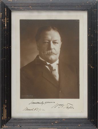 Lot #111 William H. Taft Signed Photograph - Image 2