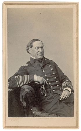 Lot #383 David G. Farragut Signed Photograph - Image 2