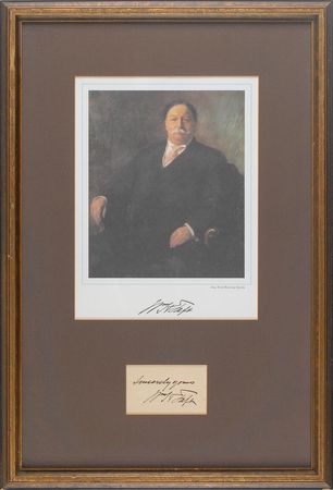 Lot #110 William H. Taft - Image 1