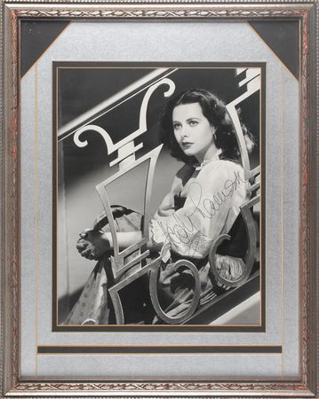 Lot #833 Hedy Lamarr Signed Photograph - Image 1