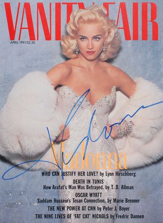 Lot #804 Madonna Magazine Cover - Image 1