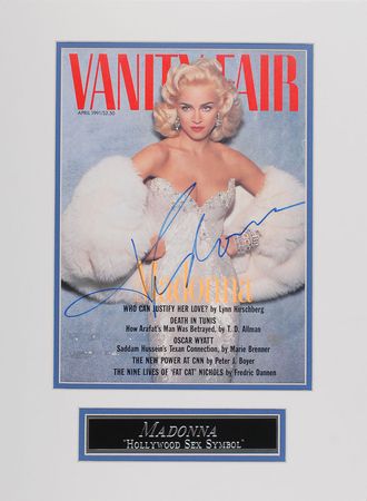 Lot #804 Madonna Magazine Cover - Image 2