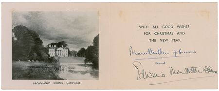 Lot #438 Mountbatten of Burma - Image 1