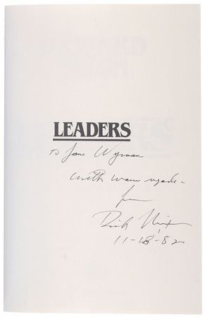 Lot #136 Richard Nixon Book - Image 1