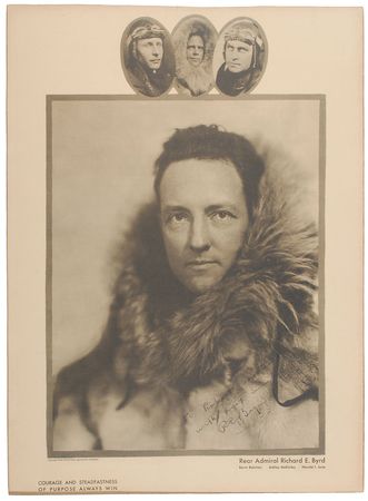Lot #299 Richard E. Byrd Signed Photograph - Image 1