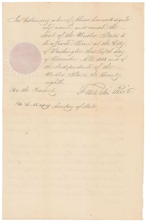 Lot #23 Franklin Pierce - Image 2