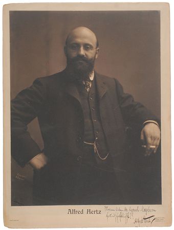 Lot #735 Alfred Hertz - Image 1