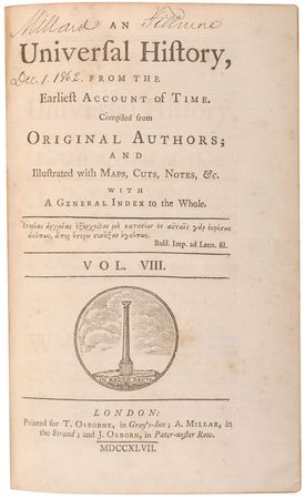 Lot #21 Millard Fillmore Book
