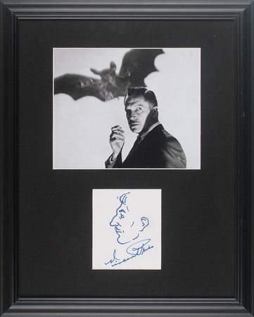 Lot #894 Vincent Price Sketch - Image 1
