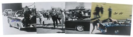 Lot #326 Kennedy Assassination: Clint Hill Signed Photograph - Image 2