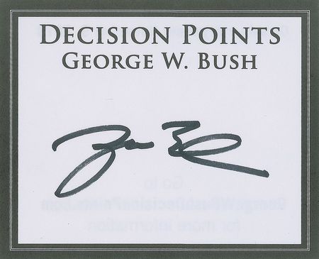 Lot #159 George W. Bush Bookplates - Image 2