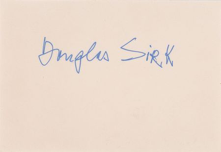 Lot #901 Douglas Sirk - Image 1