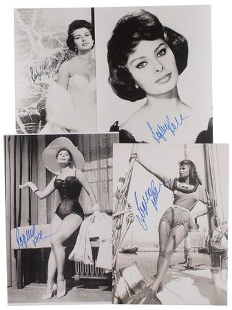 Lot #889 Sophia Loren Signed Photograph - Image 1