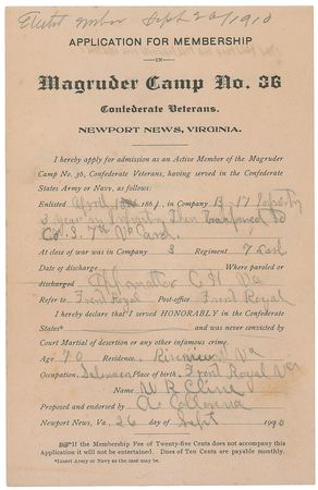 Lot #414 7th Virginia Cavalry Cartridge Box - Image 4