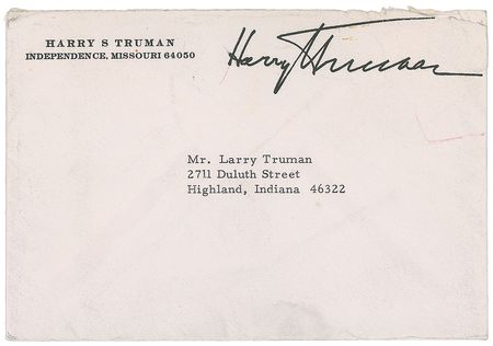 Lot #72 Harry S. Truman Signed Photograph - Image 2