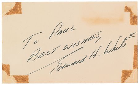 Lot #477 Apollo 1 Signatures - Image 1