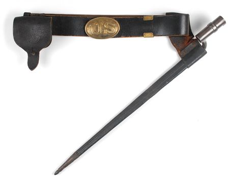 Lot #427 Union Infantry Waist Belt Set - Image 1