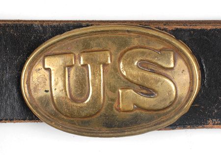 Lot #427 Union Infantry Waist Belt Set - Image 2