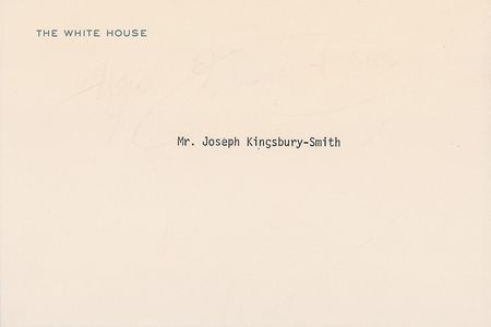Lot #154 George Bush Typed Letter Signed - Image 2