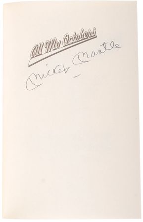 Lot #960 Mickey Mantle - Image 1