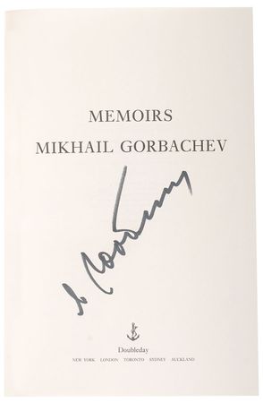 Lot #316 Mikhail Gorbachev Book - Image 1