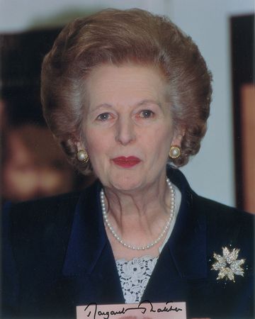 Lot #359 Margaret Thatcher Signed Photograph - Image 2