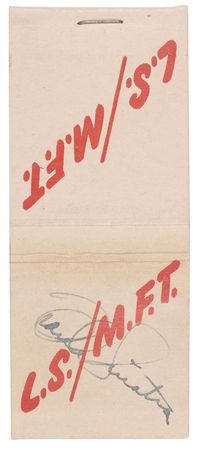 Lot #764 Frank Sinatra Signatures - Image 2