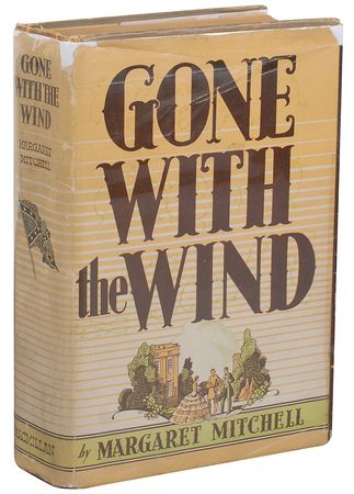 Lot #648 Margaret Mitchell: Scarce signed first printing of Gone With the Wind - Image 2