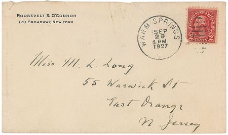 Lot #60 Franklin D. Roosevelt Handwritten Letter Signed - Image 3