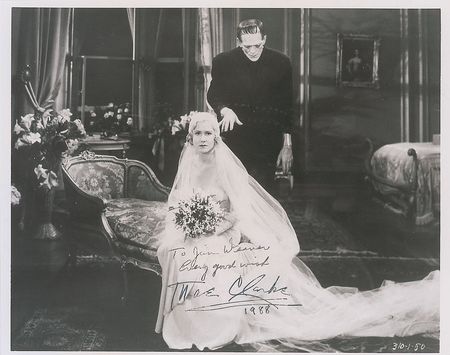 Lot #862 Mae Clarke Signed Photograph - Image 1