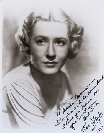 Lot #862 Mae Clarke Signed Photograph - Image 2