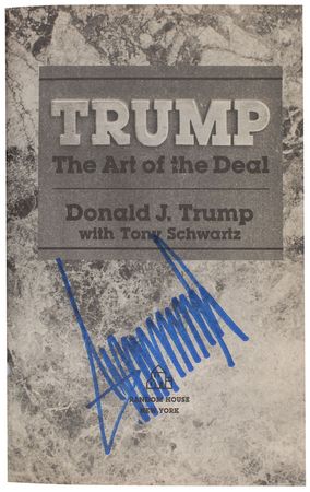 Lot #362 Donald Trump Book - Image 1