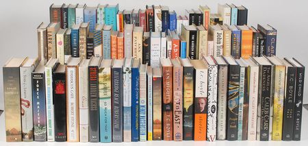 Lot #618 Authors: Fantastic collection of 160 signed books, highlighted by Doctorow, Rushdie, and Tom Wolfe - Image 1