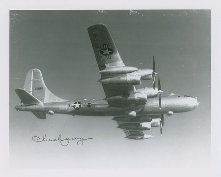 Lot #467 Chuck Yeager Signed Photograph - Image 3