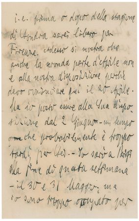 Lot #743 Bruno Walter Handwritten Letter Signed - Image 2