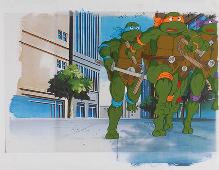 Lot #612 Ninja Turtles Animation Cels - Image 1